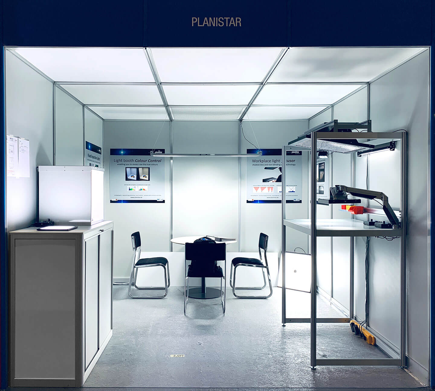 planistar Messe Stand focusor - Arbeitsplatzbeleuchtung